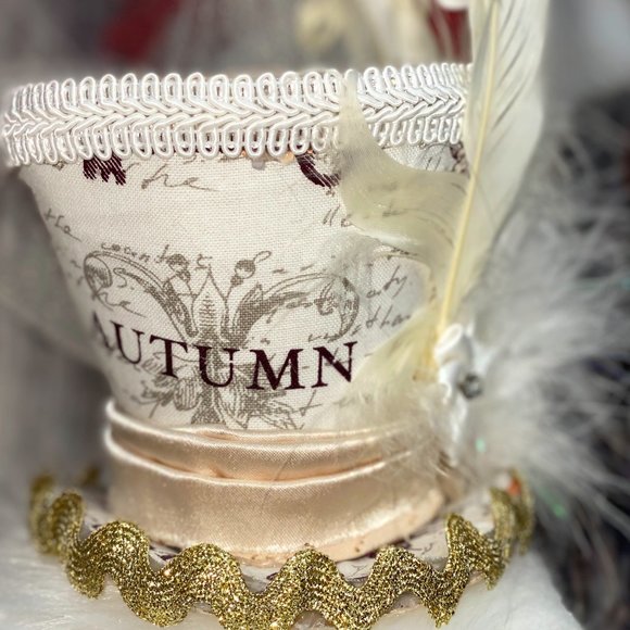 Christmas| Autumn Mini Top Hat, Steampunk hat - Picture 2 of 16